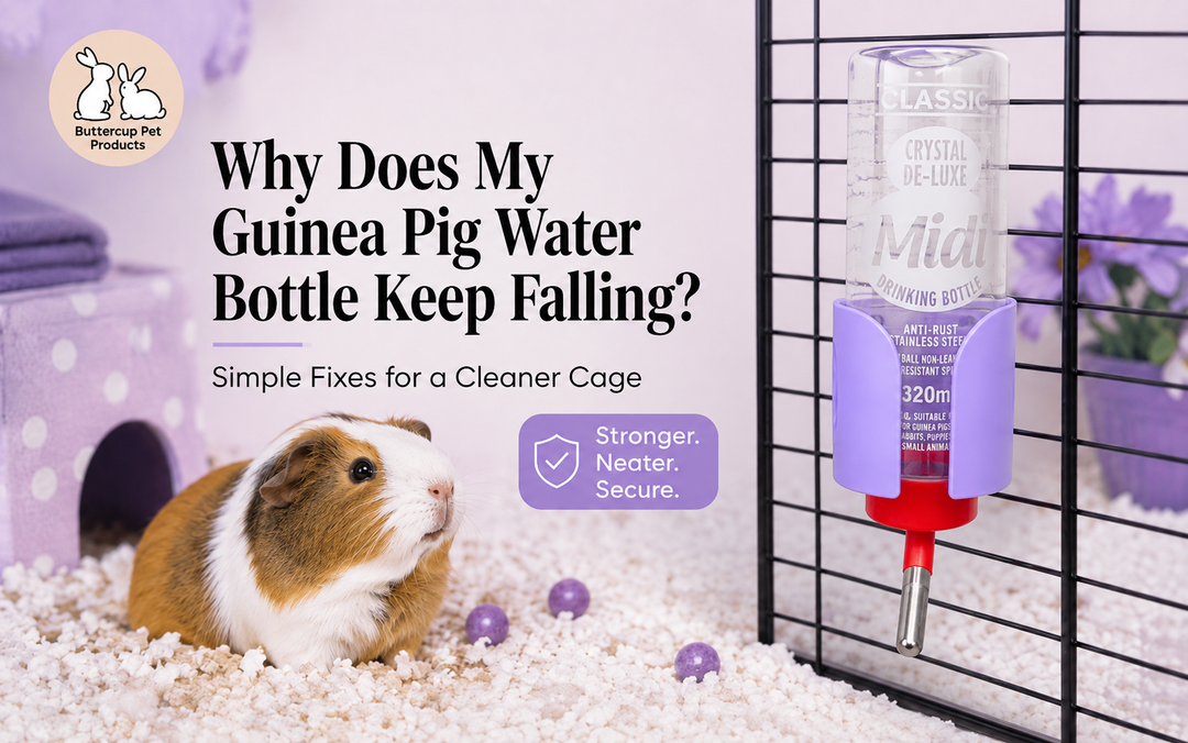 Why Does My Guinea Pig Water Bottle Keep Falling? 7 Simple Fixes
