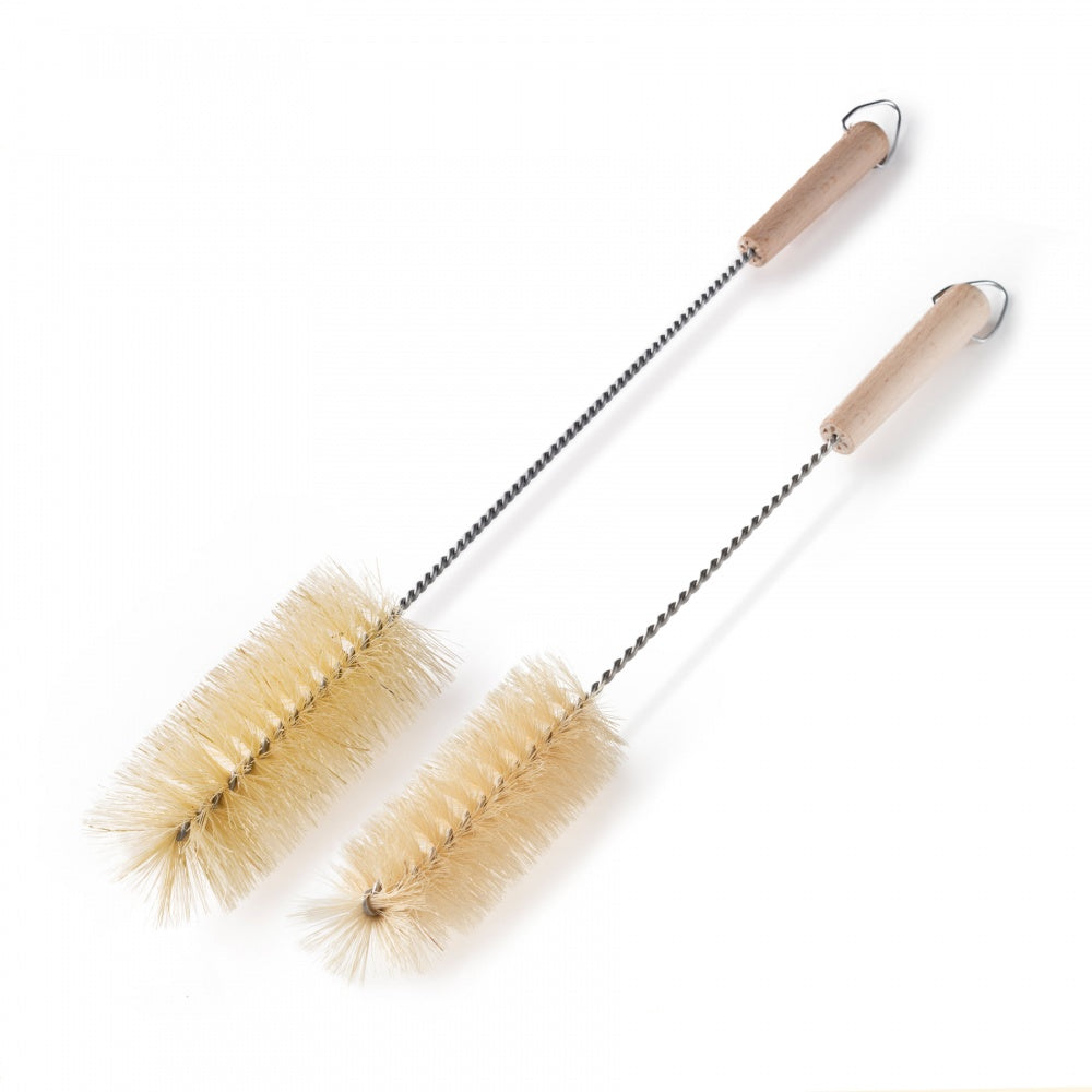 Eco-Living bottle brushes made from 100% renewable sources.