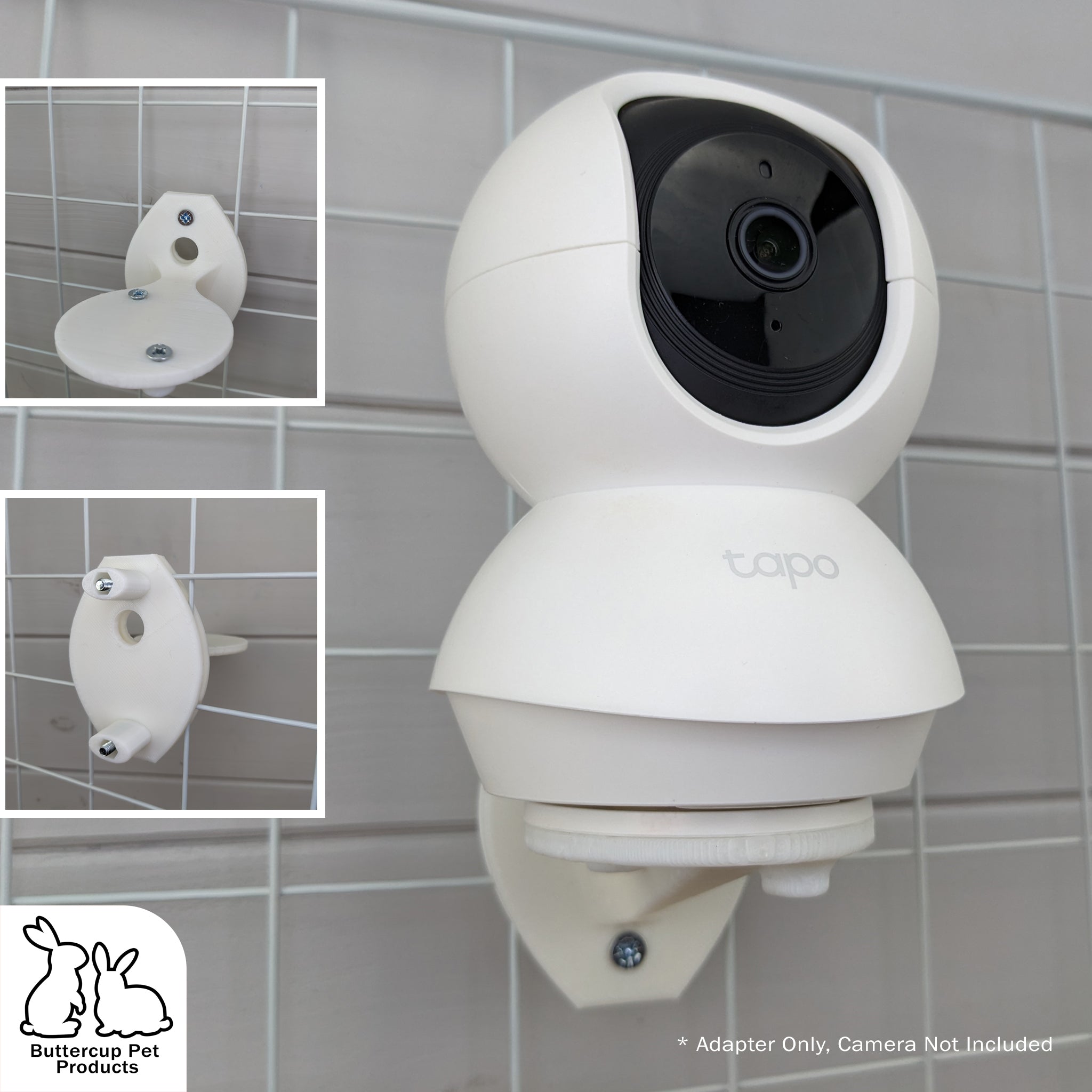 Tapo Camera Cage Mounts for Guinea Pigs & Small Pets | Buttercup ...