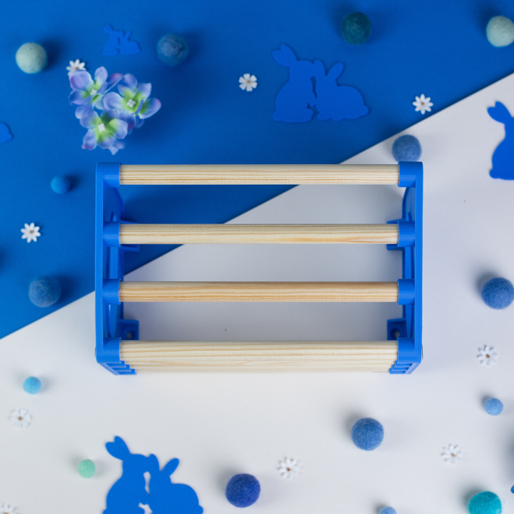 Wall Mounted Hay Rack - Sky Blue