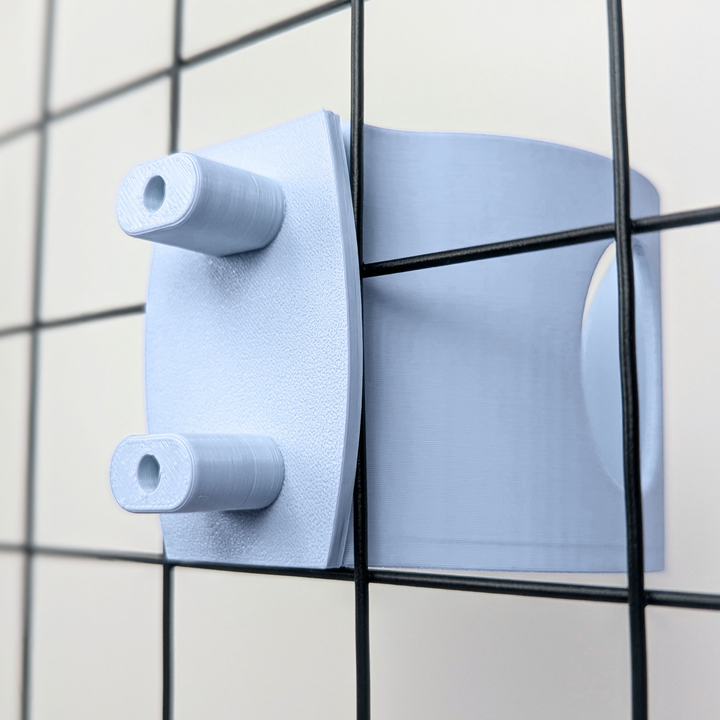 NEW Cage Mounting KIT For Water Bottle Holder - Pastel Blue