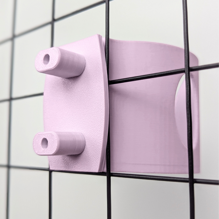 NEW Cage Mounting KIT For Water Bottle Holder - Pastel Pink