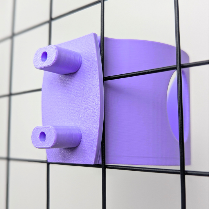 NEW Cage Mounting KIT For Water Bottle Holder - Pastel Purple