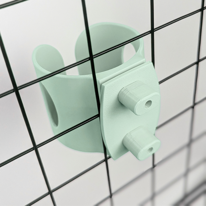 NEW Cage Mounting KIT For Water Bottle Holder - Pastel Green