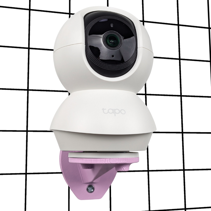 Tapo Camera Cage Mount - Pastel Pink
