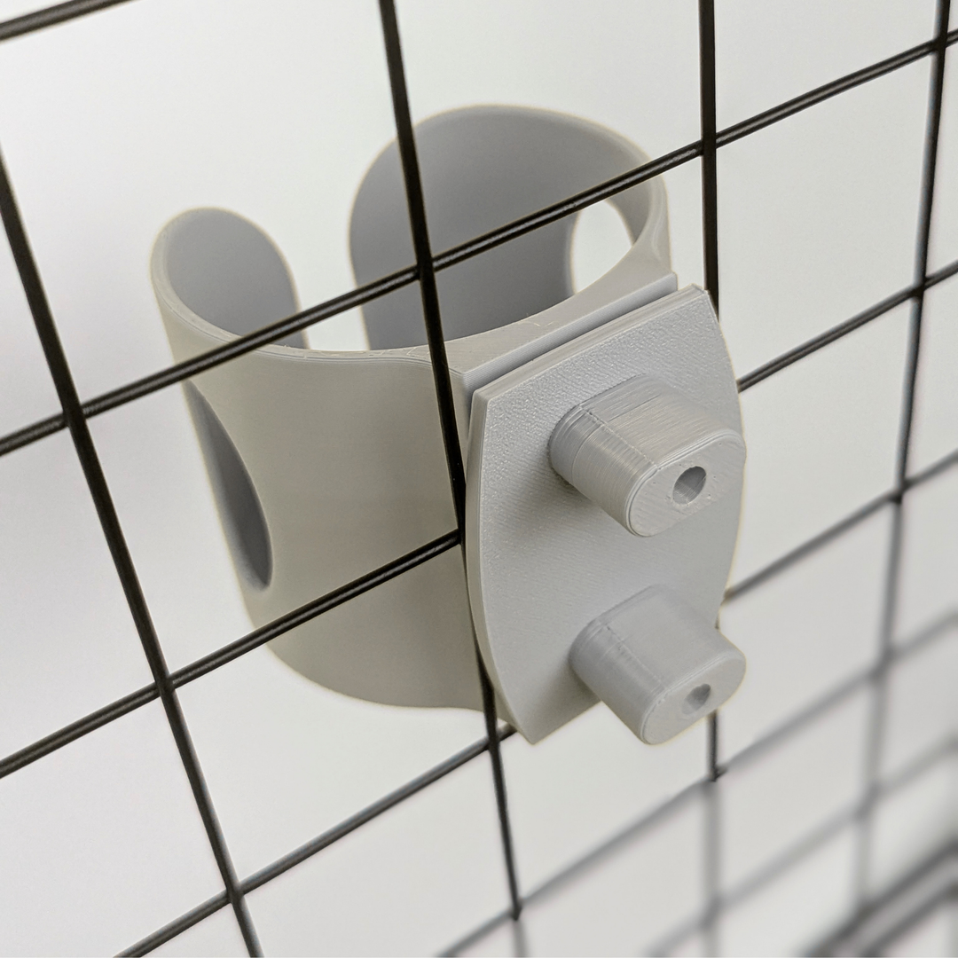 Guinea Pig & Rabbit Water Bottle Holder - Grey