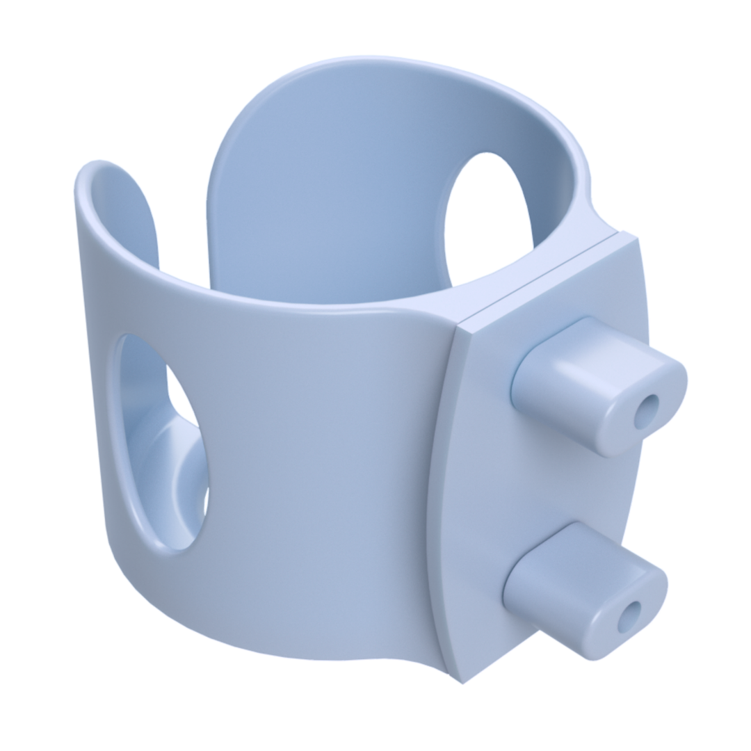 NEW Cage Mounting KIT For Water Bottle Holder - Pastel Blue