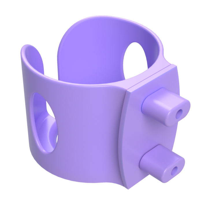 NEW Cage Mounting KIT For Water Bottle Holder - Pastel Purple