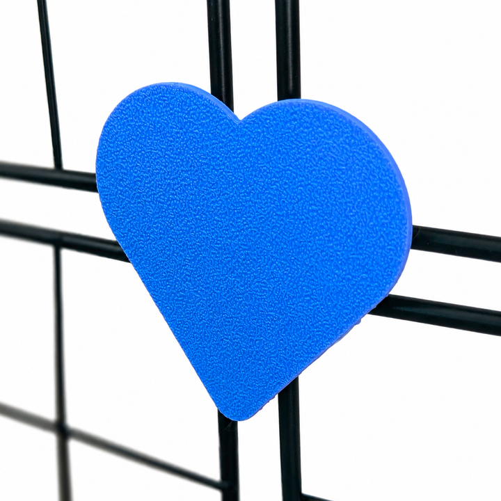 Sky Blue guinea pig cage connector hearts design, fits Kavee & C&C cage, made in Britain