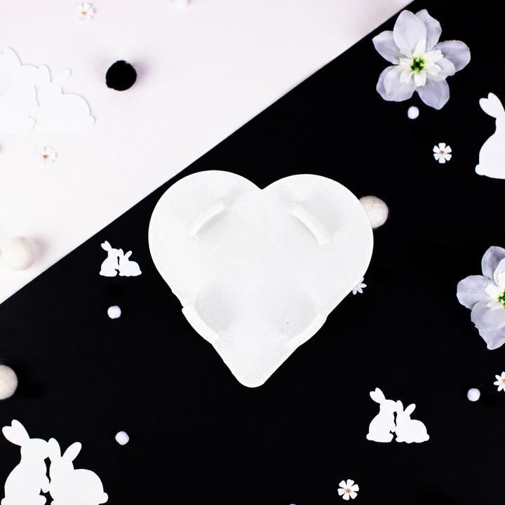 Bright White cage connector hearts design, clips onto guinea pig cage connectors, accessories UK