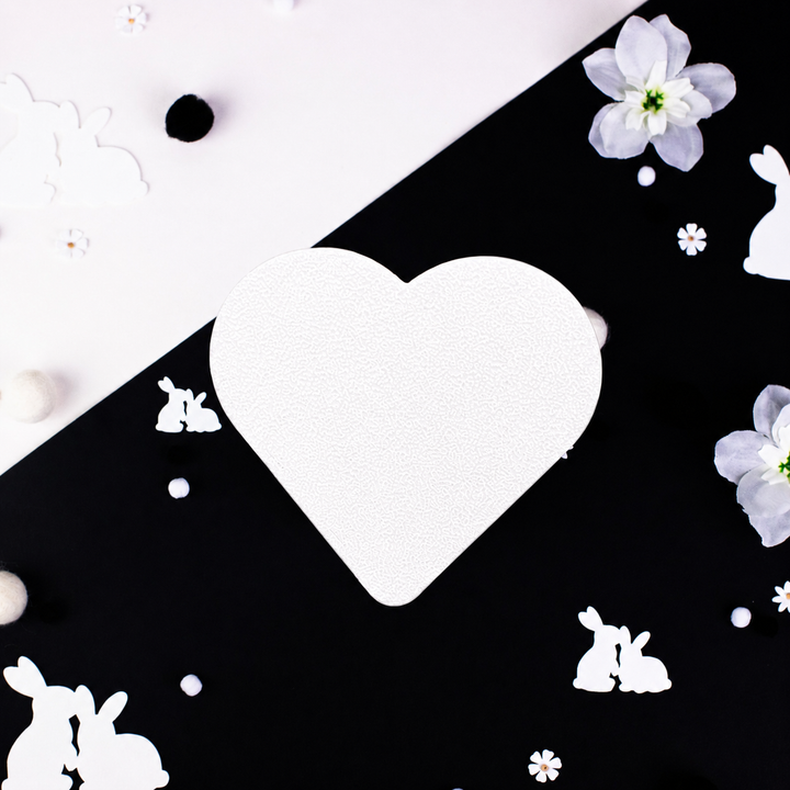 Bright White cage connector hearts design pack, Ozzy & C&C cage compatible, made in Britain