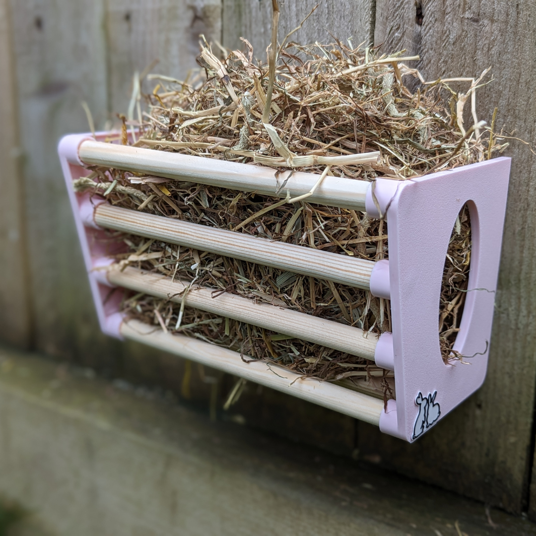 Wall Mounted Hay Rack - Electric Purple