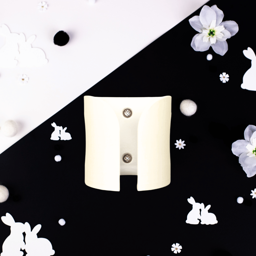 Guinea Pig & Rabbit Water Bottle Holder - Bright White