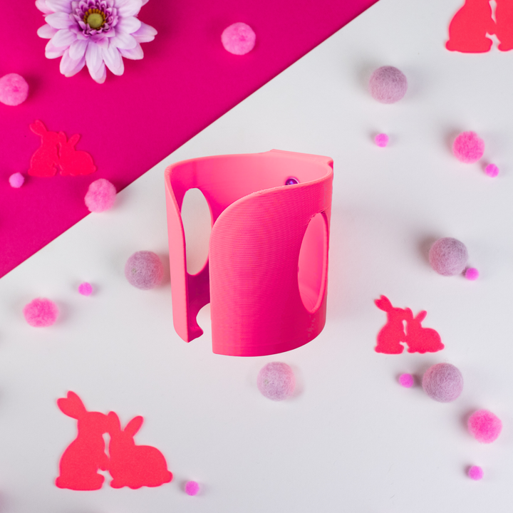 Guinea Pig & Rabbit Water Bottle Holder - Hot Pink